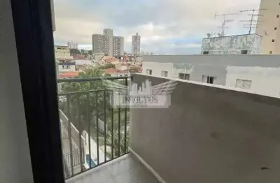 Apartamento com 2 dormitórios no edifício abaeté para comprar, 37m² - vila valparaíso, santo andré/sp.