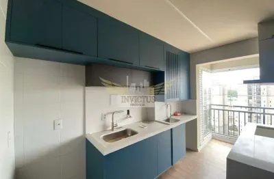 Apartamento com 2 quartos no residencial maluhia para alugar, 59m² - utinga, santo andré/sp.