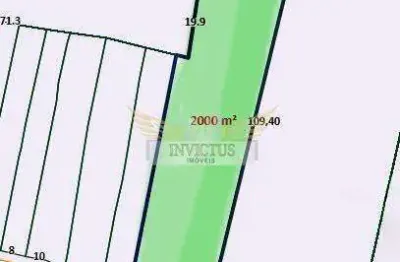 Terreno plano com 20 metros de frente para alugar, 2.000m² - vila eldízia, santo andré/sp.