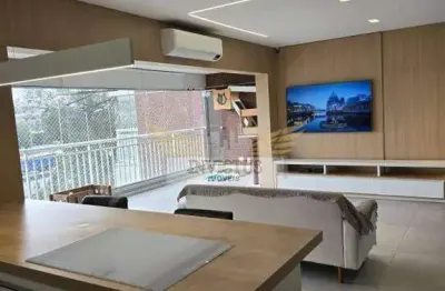 Apartamento mobiliado com 3 quartos no condomínio helbor family garden para comprar, 151m² - centro, são bernardo do campo/sp.