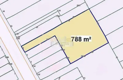 Terreno residencial/comercial para comprar, 788m² - bairro santa maria, santo andré/sp.