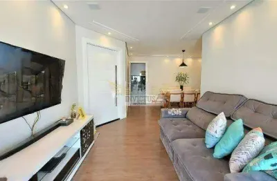 Apartamento com 3 quartos no condomínio bela vista para comprar, 90m² - jardim bela vista, santo andré/sp.
