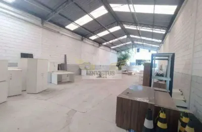 Galpão comercial para alugar, 500m² - bairro jardim, santo andré/sp.