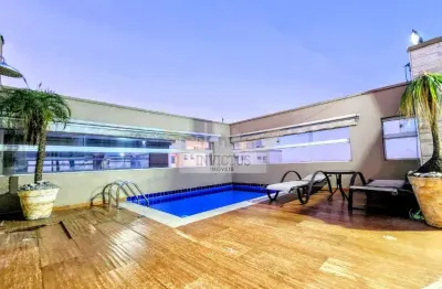 Cobertura com 4 suítes no edifício kensington palace residence para comprar, 270m² - santa paula, são caetano do sul/sp.
