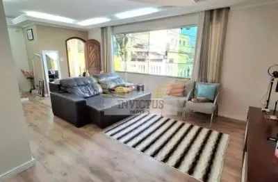 Sobrado semi mobiliado com 3 quartos para comprar, 171m² - parque das nações, santo andré/sp.