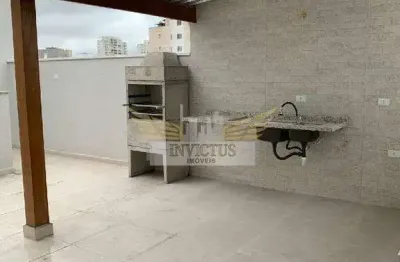 Cobertura sem condomínio com 2 quartos para comprar, 105m² - santa maria, santo andré/sp.