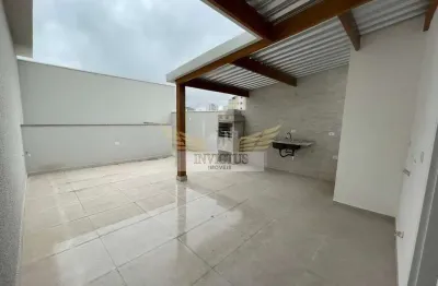 Cobertura sem condomínio com 2 quartos para comprar, 105m² - santa maria, santo andré/sp.