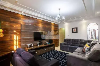 Sobrado com 3 quartos para comprar, 257m² - parque das nações, santo andré/sp.