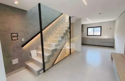 Sobrado com 2 suítes para comprar, 110m² - jardim santo alberto, santo andré/sp.
