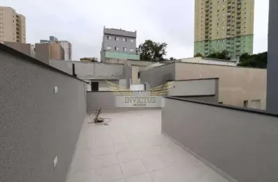 Cobertura sem condomínio com 2 quartos para comprar, 90m² - vila príncipe de gales, santo andré/sp.