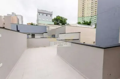 Cobertura sem condomínio com 2 quartos para alugar, 90m² - vila príncipe de gales, santo andré/sp.