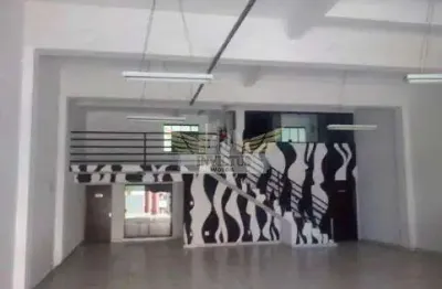 Salão comercial para alugar, 300m² - bairro valparaiso, santo andré/sp.