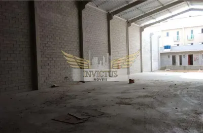 Galpão comercial/industrial todo em bloco para alugar, 695m² - vila lucinda, santo andré/sp.