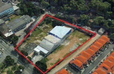 Terreno de esquina para comprar, 7.500m² - taboão, são bernardo do campo/sp.