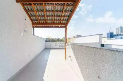 Cobertura sem condomínio com 2 quartos para comprar, 92m² - vila humaíta, santo andré/sp.