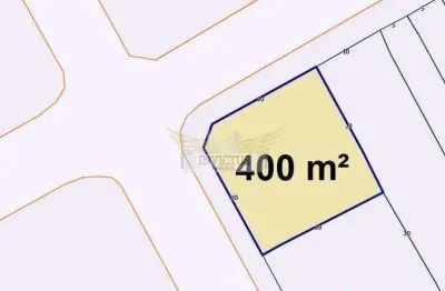 Terreno de esquina para comprar, 400m² - bairro jardim, santo andré/sp.