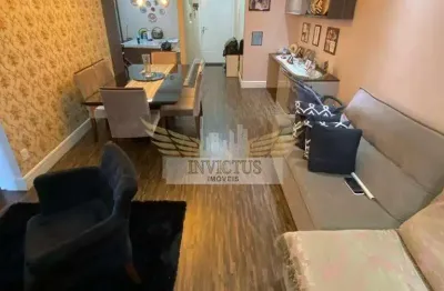 Apartamento com 3 quartos no condomínio club view para comprar, 90m² - vila américa, santo andré/sp.
