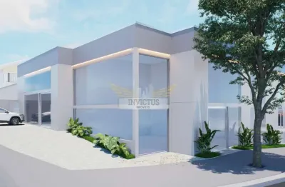 Salão comercial novo para alugar no jardim bela vista em santo andré!