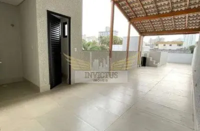 Cobertura sem condomínio com 3 quartos para comprar, 140m² - jardim bela vista, santo andré/sp.
