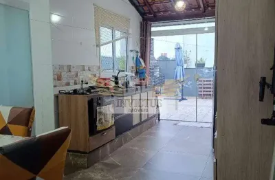 Cobertura sem condomínio com 2 quartos para comprar, 112m² - parque novo oratório, santo andré/sp.