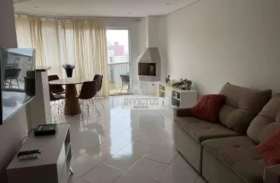 Apartamento mobiliado com 1 suíte no condomínio elihom para comprar 85m² - bairro jardim, santo andré/sp.