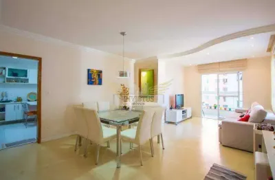 Apartamento com 3 suítes no condomínio les cayles para comprar, 133m² - jardim bela vista, santo andré/sp.