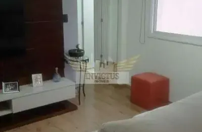 Apartamento mobiliado com 2 quartos no residencial andradina para comprar, 58m² - vila valparaiso em santo andré/sp.