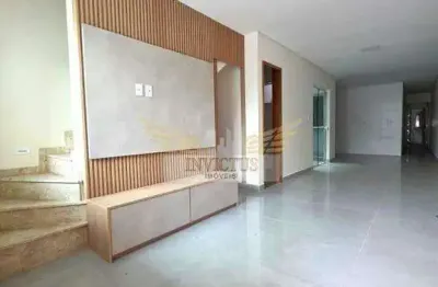 Sobrado de alto padrão com 3 suítes para comprar, 140m² - vila camilópolis, santo andré/sp.