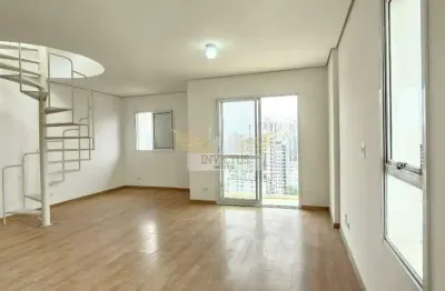 Cobertura com 3 quartos no condomínio ilha de thassos para alugar, 141m² - bairro jardim, santo andré/sp.