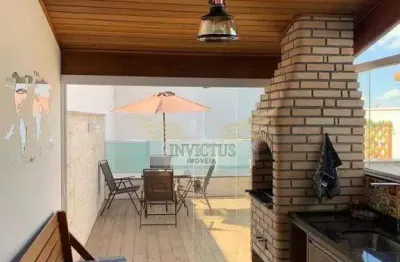 Cobertura sem condomínio com 1 quarto para comprar, 100m² - campestre, santo andré/sp.