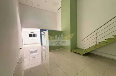 Salão comercial para alugar, 110m² - campestre, santo andré/sp.