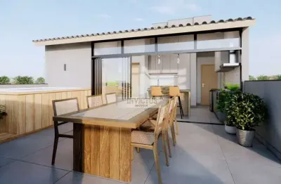 Cobertura sem condomínio na planta para comprar, 112m² - campestre, santo andré/sp.