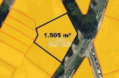 Terreno comercial/industrial para comprar, 1.505m² - vila andrade, são paulo/sp.