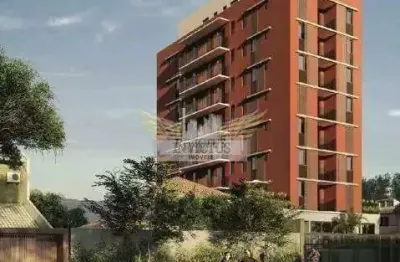 Apartamento em construção com 1 quarto para comprar, 42m² - bairro jardim, santo andré/sp.