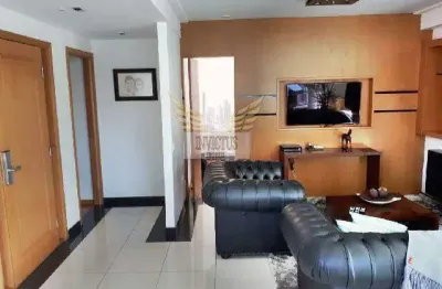 Apartamento com 3 suítes no condomínio shekinah para comprar, 174m² - bairro jardim, santo andré/sp.