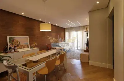 Apartamento com 3 quartos no condomínio ilha de rodhes para comprar, 112m² - vila bastos, santo andré/sp.