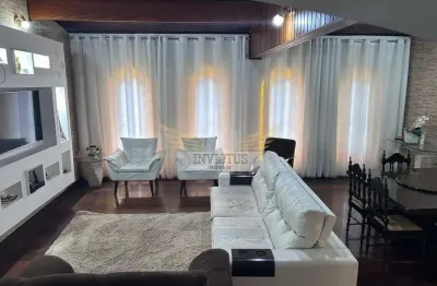 Sobrado em estilo colonial com 3 quartos para comprar, 225m² - vila humaitá, santo andré/sp.