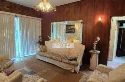 Casa comercial com 3 salas para comprar, 130m² - bairro campestre, santo andré/sp.