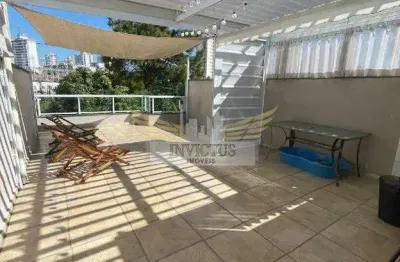 Cobertura duplex sem condomínio com 3 quartos 1 suíte para comprar, 160m² - casa branca, santo andré/sp.