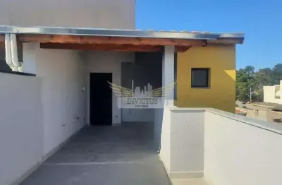 Cobertura sem condomínio nova com 2 quartos para comprar, 92m² - vila são pedro, santo andré/sp