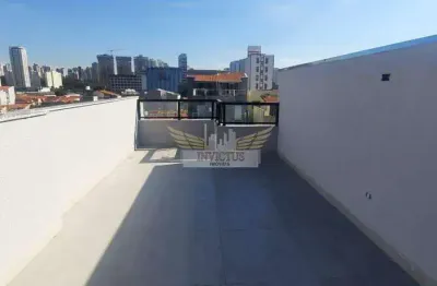 Cobertura sem condomínio nova com 2 quartos para alugar, 92m² - vila sao pedro, santo andré/sp