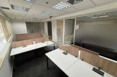 Sala comercial no edifício premium office para alugar, 125m² - bairro jardim, santo andré/sp.