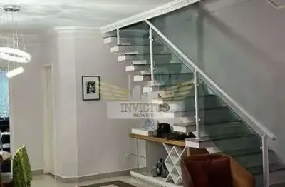 Sobrado com 2 suítes para comprar, 157m² - jardim las vegas, santo andré/sp.