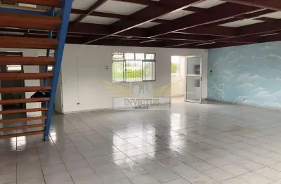 Sobreloja comercial para alugar, 200m² - jardim bom pastor, santo andré/sp.