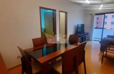 Apartamento mobiliado com 2 quartos no edifício la fontana para alugar, 74m² - vila assunção, santo andré/sp.
