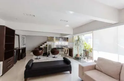 Duplex com 3 quartos no condomínio kipos para alugar, 250m² - bairro jardim, santo andré/sp.
