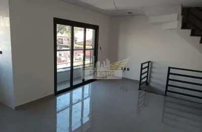 Sobrado novo com 2 quartos para comprar, 95m² - parque das nações, santo andré/sp.