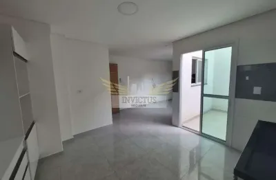 Apartamento sem Condomínio com 2 Quartos para Alugar, 62m² - Vila Homero Thon, Santo André/SP
