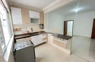 Casa sobreloja com 3 quartos para alugar, 160m² - vila pires, santo andré/sp.