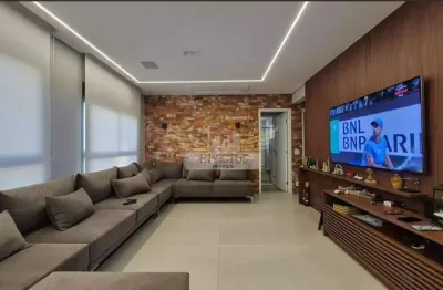 Apartamento com 3 suítes no condomínio palmer para comprar, 153m² - bairro jardim, santo andré/sp.